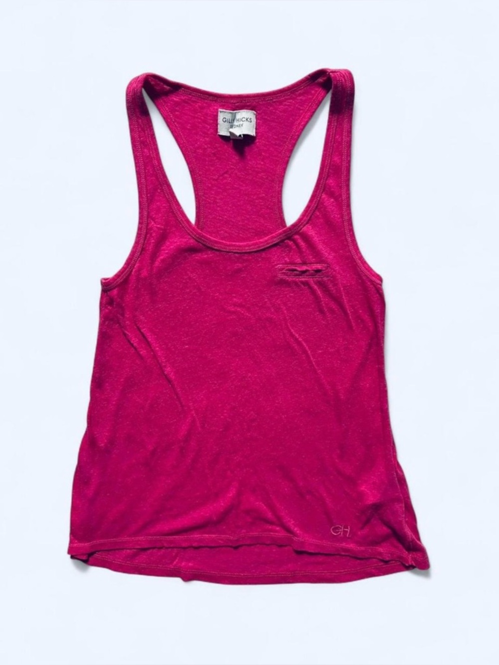 Gilly Hicks Racerback Tank Top in Pink Size XS Sleeveless